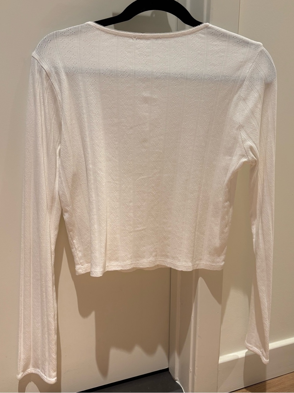 Reformation Pointelle Knit Cardigan - Picture 4 of 5